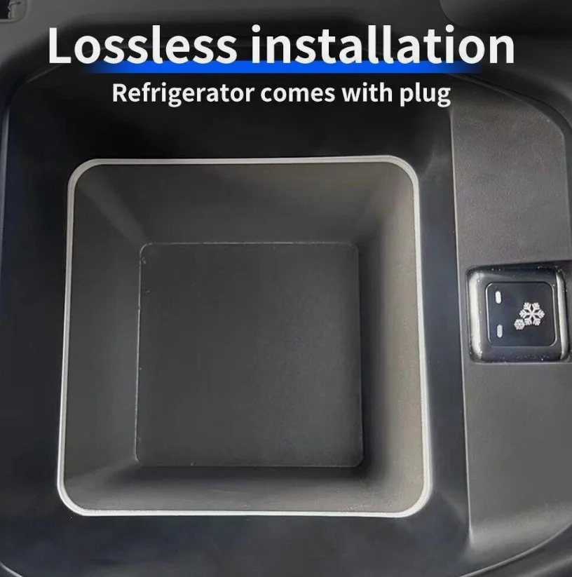 Mini Car Fridge Portable Refrigerator Car Fridges Refrigerator Compartment For Range Rover Vogue 2023 Land Rover Defender