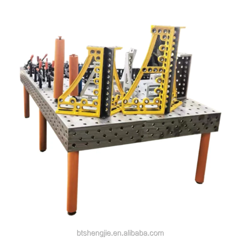 Chinese Nitriding 3D Welding Table Welding Workbench With Support Legs