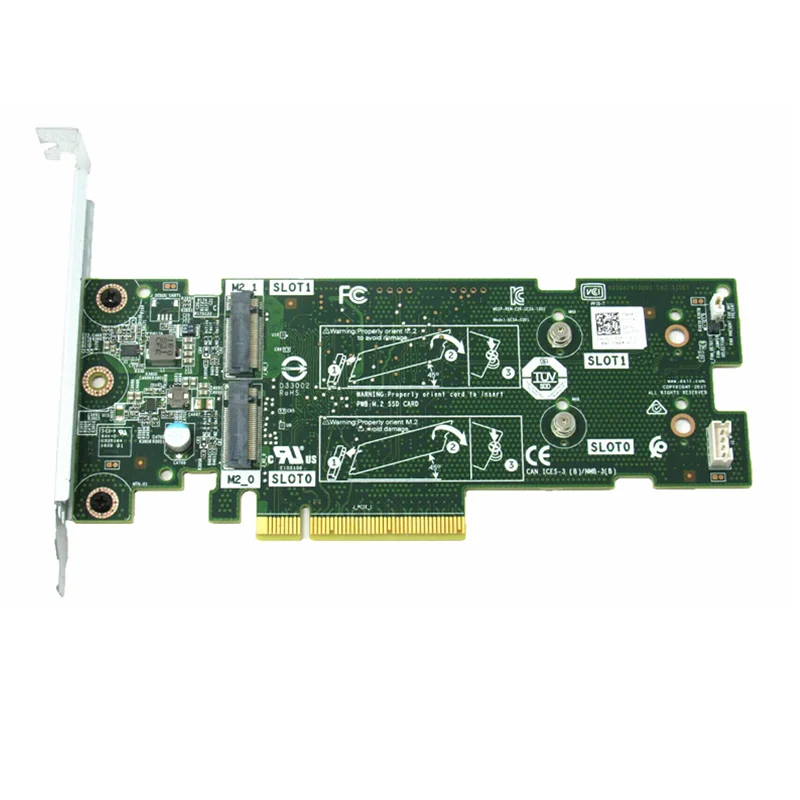 Новый оригинальный для Dell R740 R750 PCIE X8 to M.2 BOSS Boot оптимизированный адаптер сервера хранения 7HYY4 07hy4