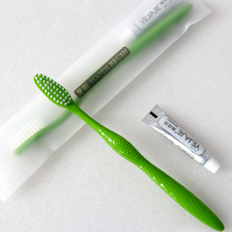 Bathroom supplies dental kit/traveling hotel toothbrush and toothpaste/restaurant hotel supplies toothpaste brush