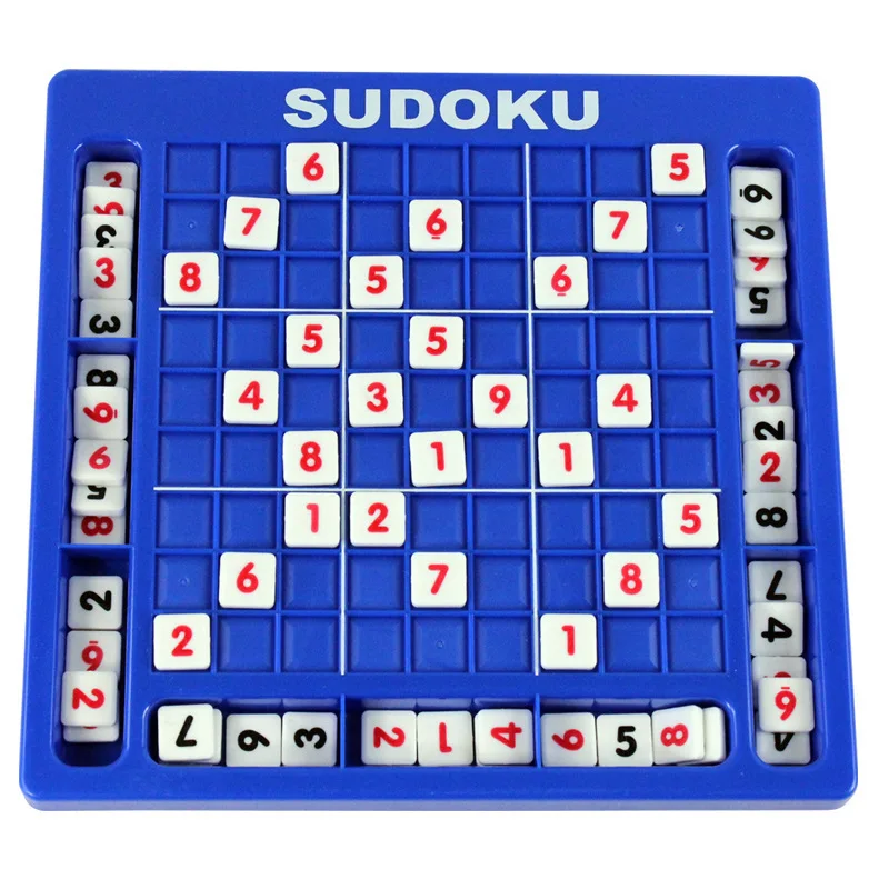 New Montessori Number Cognition Toy Educational Math Learning Children Sudoku Puzzle Board Game Number Cubes with Drawer