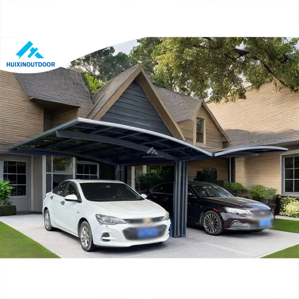 Snowproof Cheap Prefab 3 Carport Wash Land High End Wall Install Garage For Tow Car Shelter Folding