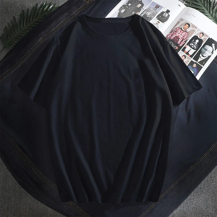 Little Fly Bird High Quality OEM Men Plain T-shirt Custom Printing 100% Cotton Casual Tee Blank Tshirts for Men