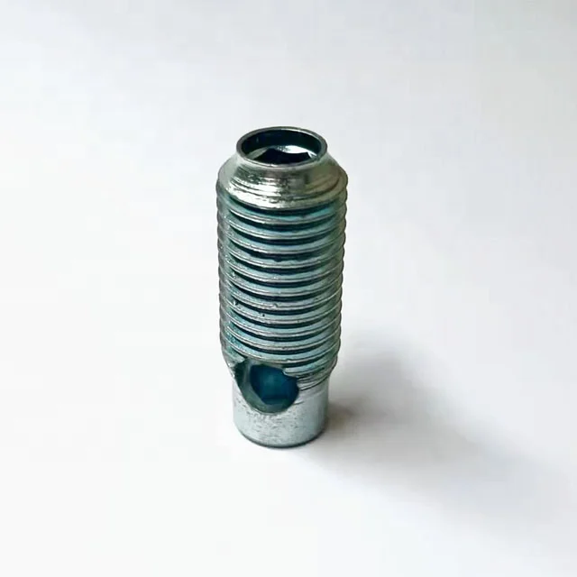 M12 Quick Connector Aluminum Profile Automatic External Thread Connector