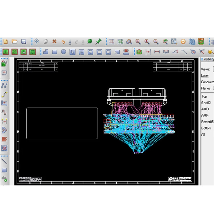 China electronic circuit board pcb gerber bom clone