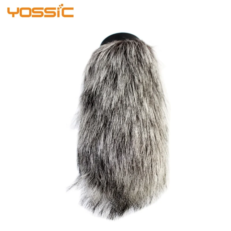 Fur Wind Microphone Cover Muff Windscreen Sleeve Shield For interview microphone