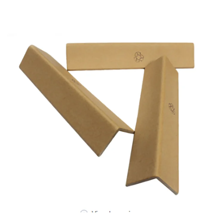 Wholesale Paper Material Logistics Transport  Cardboard Corner Protector Table Edge For Packaging and wrapping chemical fiber
