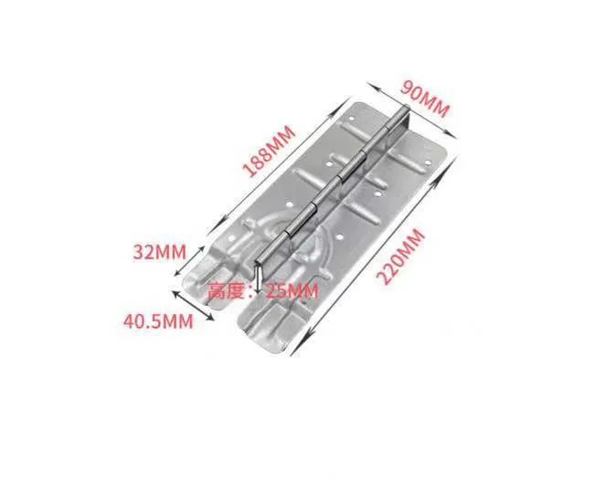 Warehouse Folding Case Hardware Graphic Design Wooden Box Pallet Collar Metal Hinge