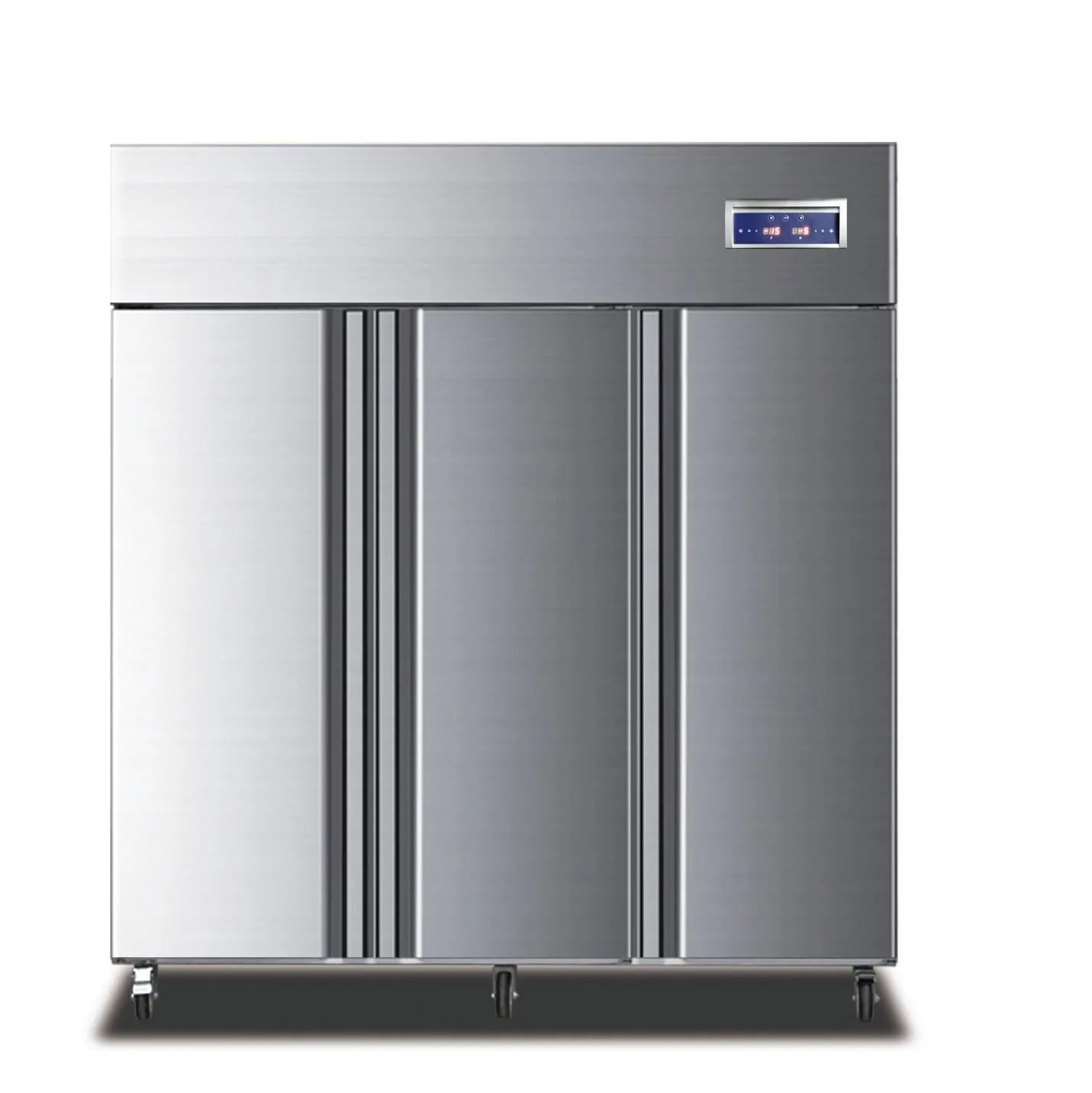 JINBEST Standard Upright Fridge Deep Freezer Refrigerator Refrigeration Equipment Straight-cold 3 DOOR