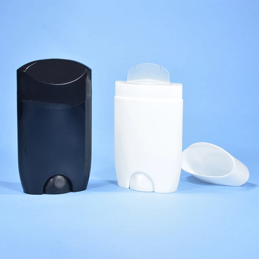 2024 Popular new kind Usefully antiperspirant Special plastic Packaging Cosmetic skin care  50ml/50g Deodorant Stick Container