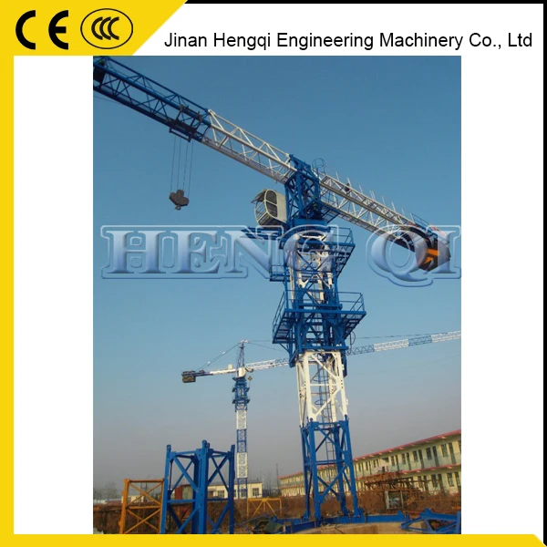 Chinese tower crane manufacturer Hengqi sells 5t tower crane at low price