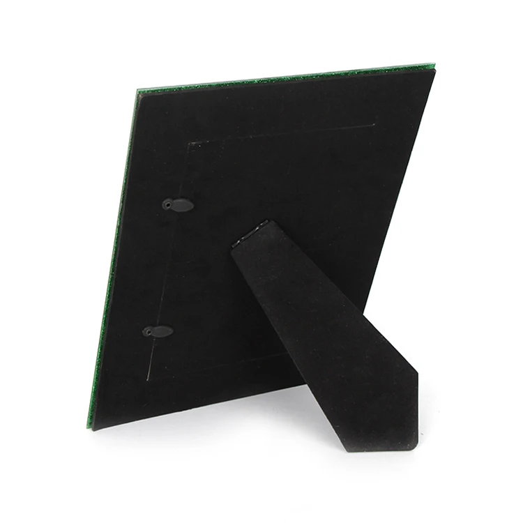 New Festival Home Decor Gift Large Tree Ornaments Photo Frame with Whit Glass and Crystal