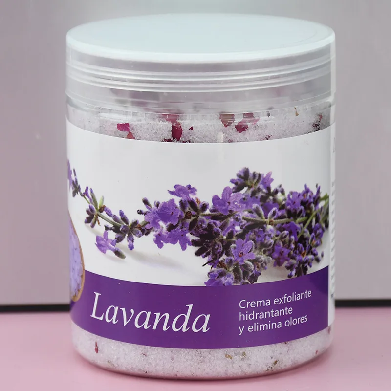 Private Label rose Scent Himalaya Mineral Organic Bath Salts with rose Flowers  for  Spa