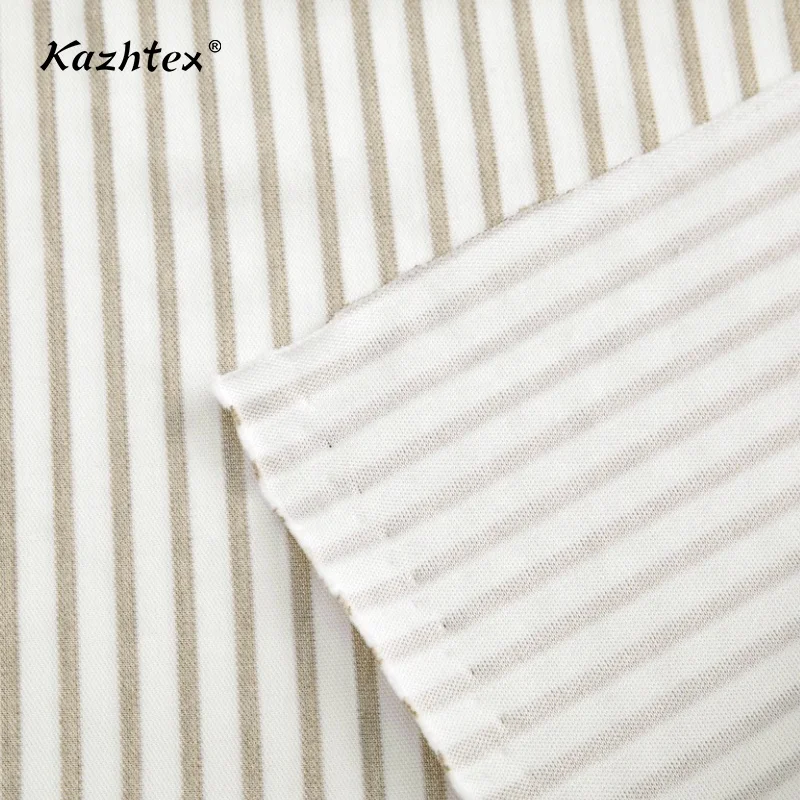 Knitted Silver Fiber Conductive Zebra Stripes Fabric for Sensing Textiles