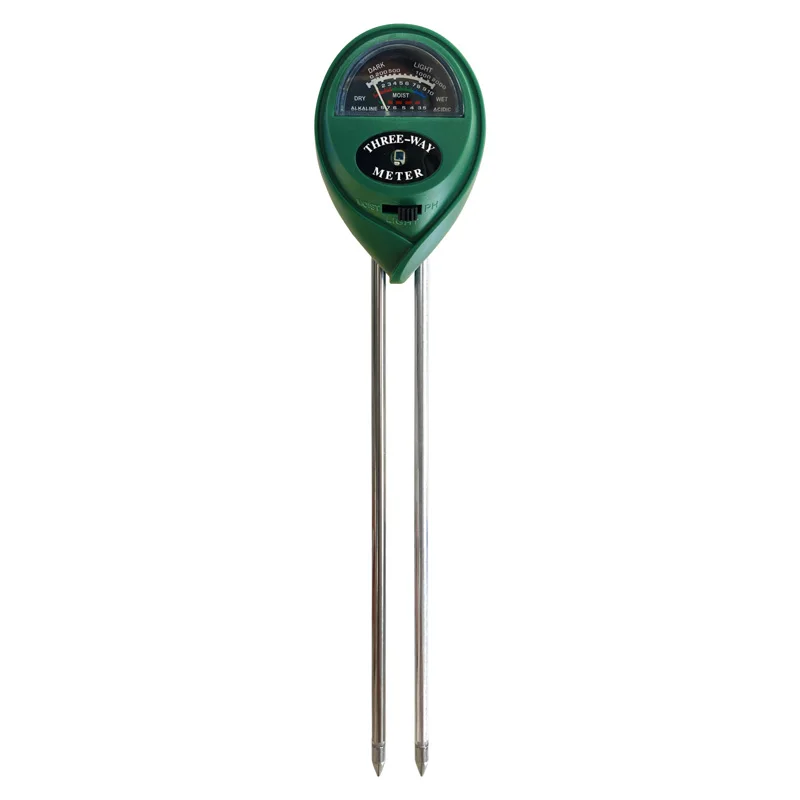 3 in 1 Soil Tester for Flowerpot Potted Plants Planting Soil Moisture Meter Soil PH Meter Illuminance meter No Battery Required