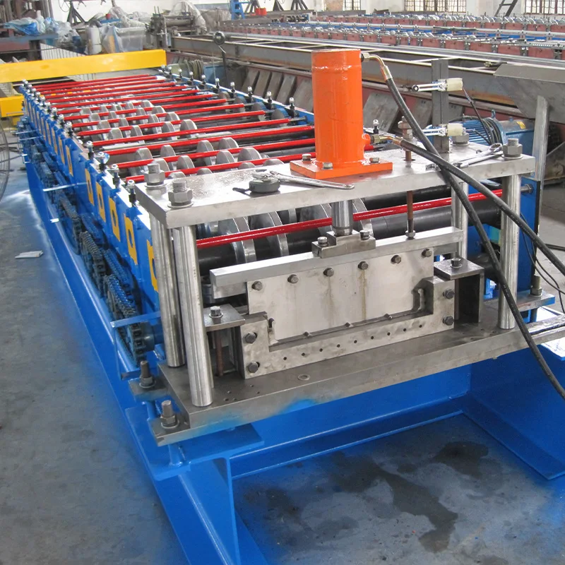 Snap Lock Forming Machine Portable Roll Roof Panel Roll Former Snap Lock Clips Standing Seam Machine