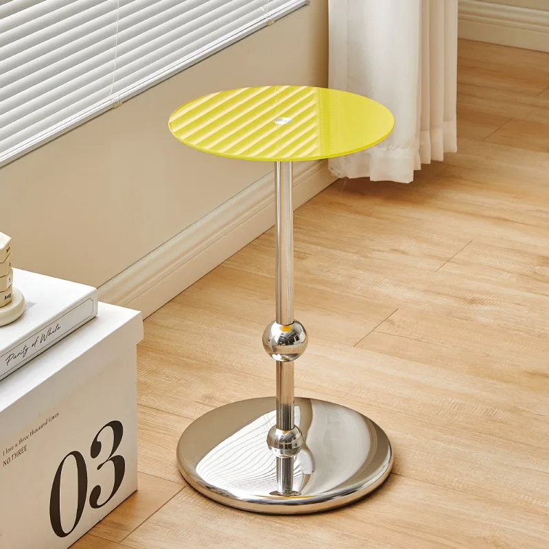Sofa Bedside Table Removable Small Coffee Table Modern Simple Creative Mini Small Round Corner Table