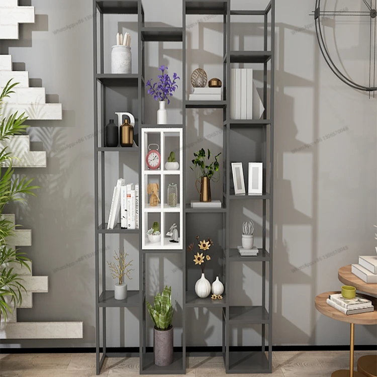 office living room, modern wine cabinet, shoe minimalist metal  Nordic art rack