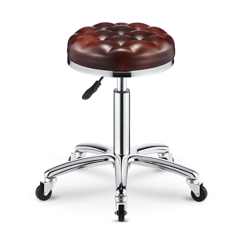 Beauty salon and barber shop height adjustable rotary salon waiting barber stool hairdressing chair