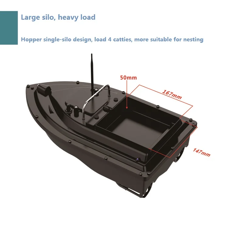 500M Rc Intelligence Upgraded Remote Control Fish Detector Fishing Bait Ship Gps Autopilot Bait Fishing Boat Rc