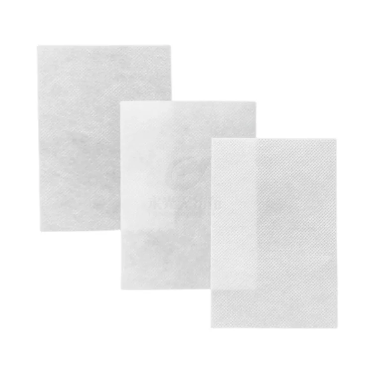 80gsm RPET Spunbond Nonwoven Fabric In Rolls Recycled PET Bottle Fabric Custom Width Custom Performance