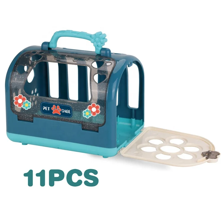 Toys for 2023 pretend play set animal dog pet doctor set with plush dog hot selling amazon educational toys for kids