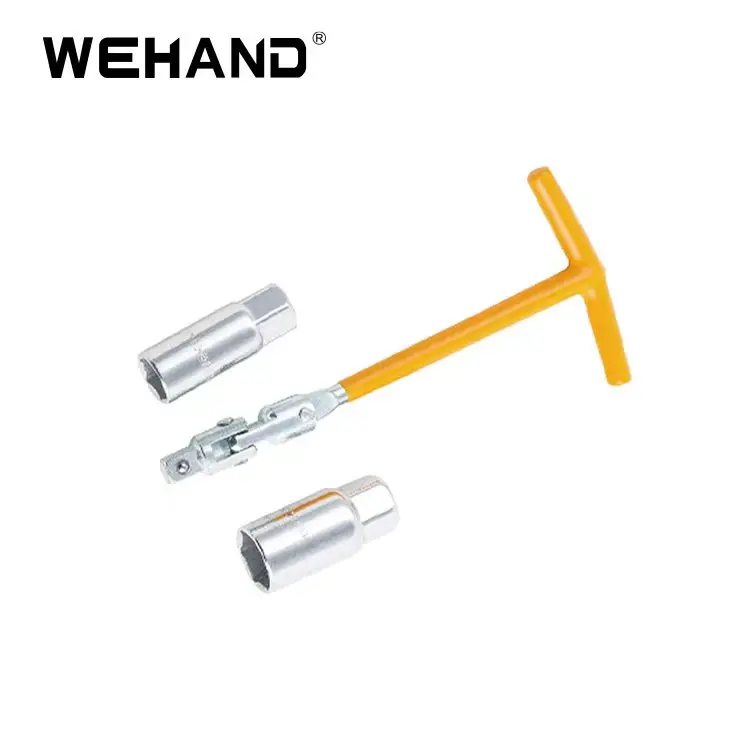 Wehand wholesale custom high quality crv steel T-Type handle Socket spark plug torque wrench T Shape Wrench