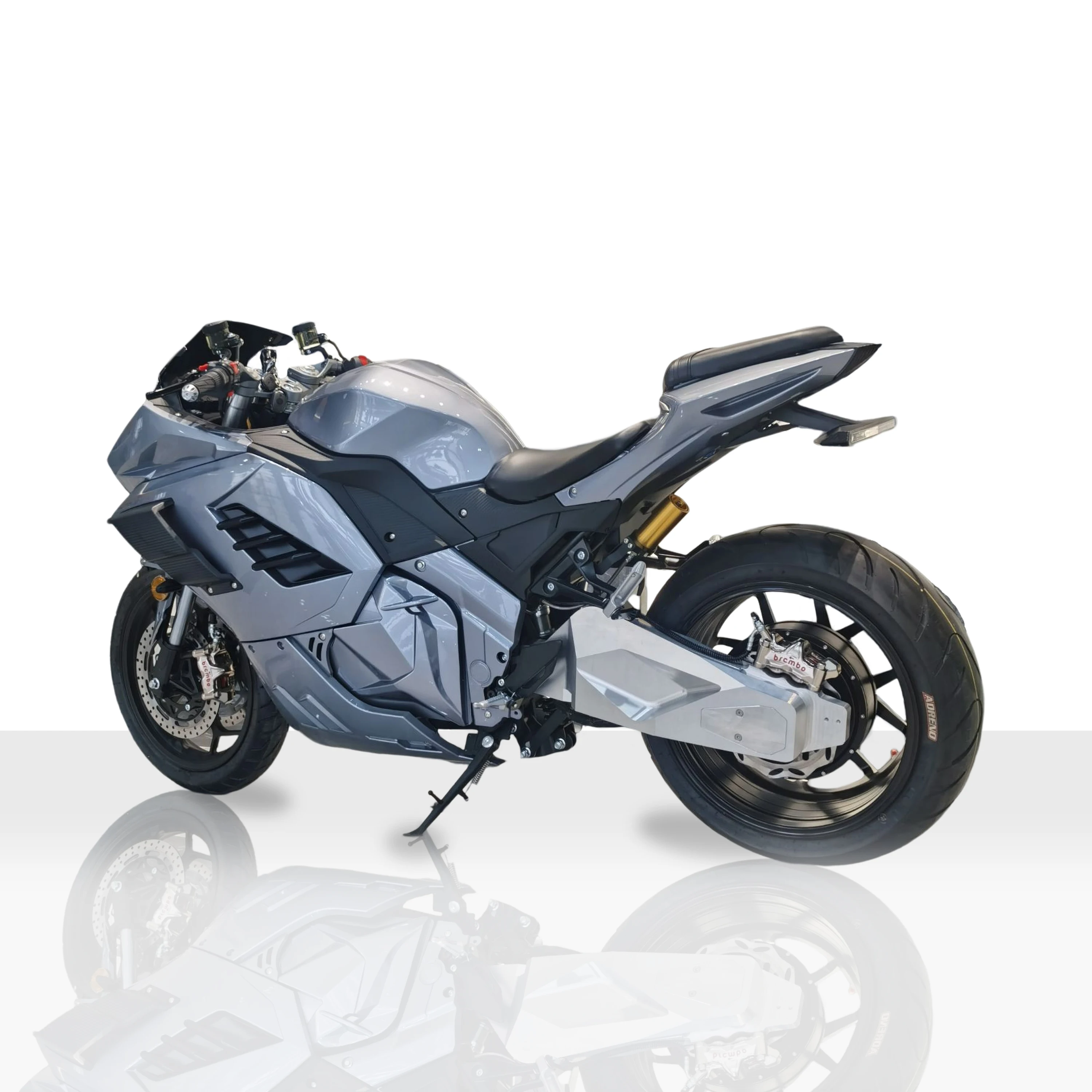 New Model Top Speed 160km/h Peak Power 8000w Hub Motor Electric Motorcycles