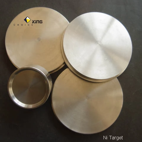 Никель-металл распыляемая мишень круглая