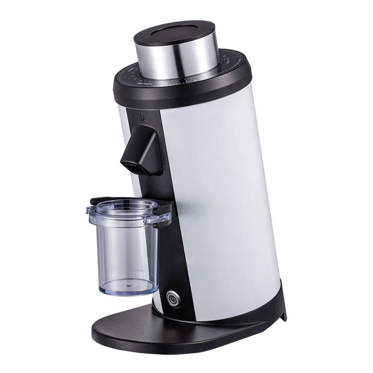 Hot selling espresso maker bright white crush coffee grinder machine DF64