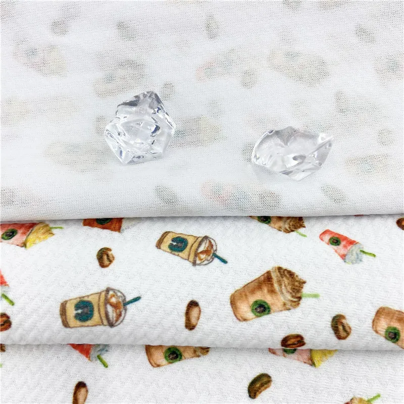 High Quality Cartoon Prints Shimmer Bullet Fabric Liverpool Bullet Fabric