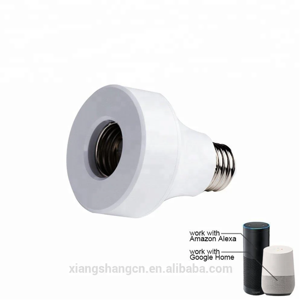 
E26/E27 Lamp Base Wifi Bulb Holder Timer bulb adapter Tuya Smart Remote Control Bulb Base Smart Lamp Holder 