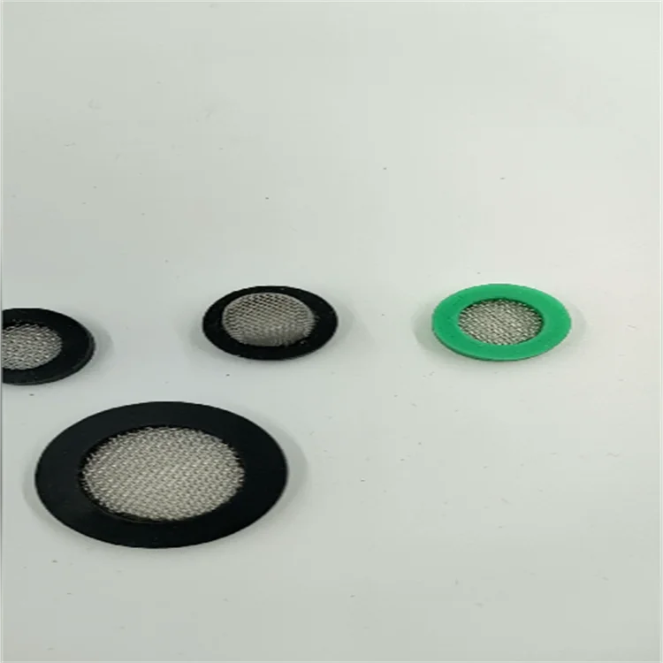 Wire Mesh Hose Rubber Washer Filter Strainer Screen