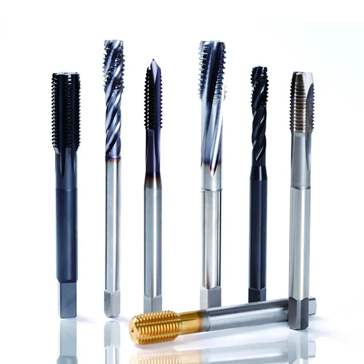 customizable HSS-E Machine Tap Combination Die Spiral Coated Steel Tap for Metric Thread Tapping Forming and Cutting M8