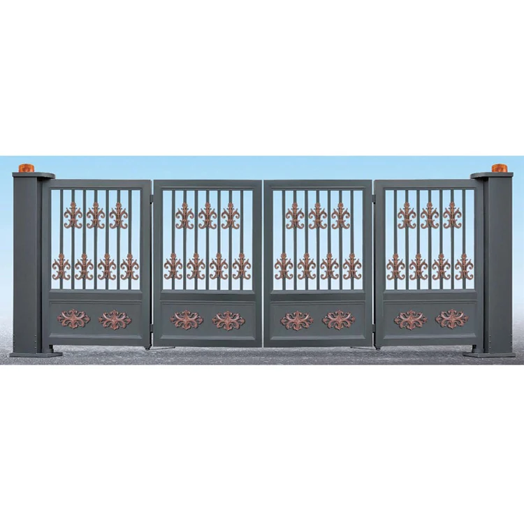 House Gate Grill Designs Motorized Sliding Doors