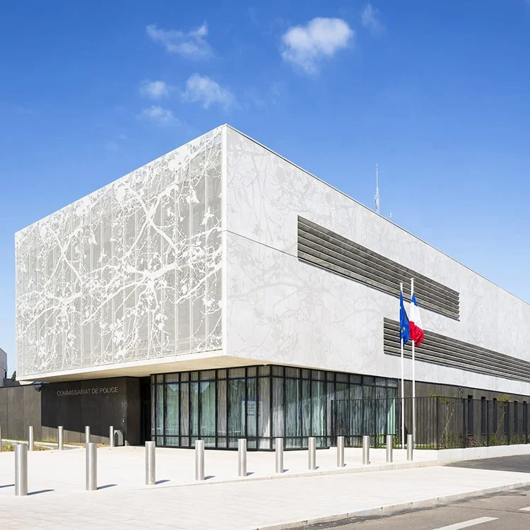 Facades Panel Exterior Decorative Alucobond Aluminium Perforated Wall Cladding Facade Panels