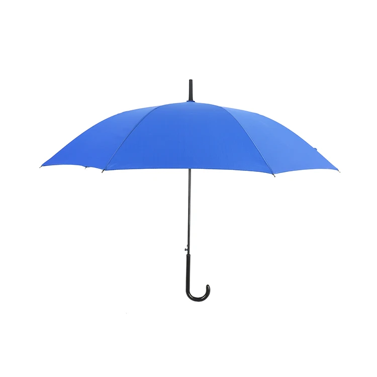 Cheap price red umbrella metal shaft big size with wind proof straight umbrella