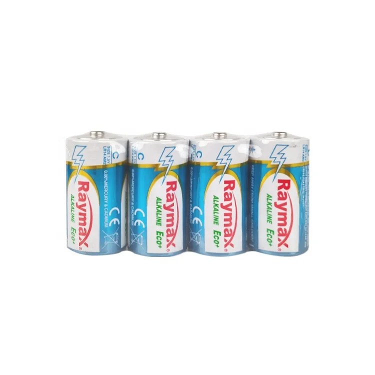 Battery C 7 Years Shelf Life 2B Packing Excellent Grade for Flashlight Battery 1.5V LR14 C Alkaline Battery
