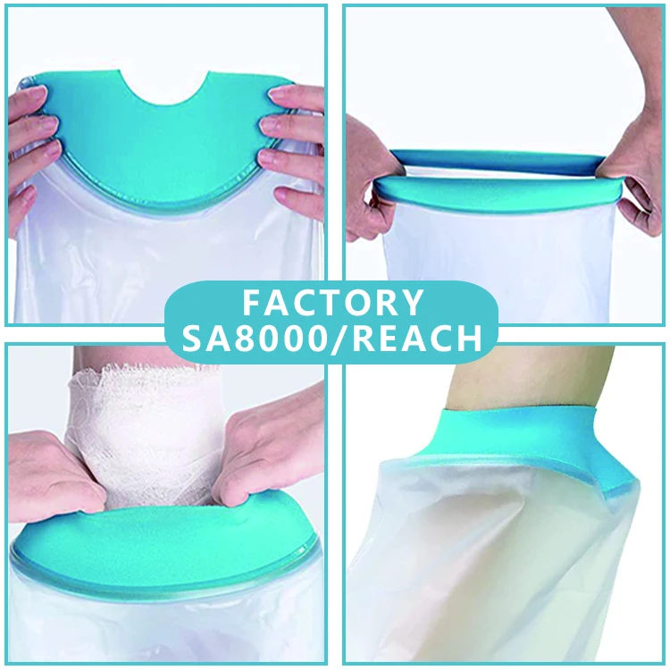 adult arm cast bandage wound protectors cast covers bandage covers seal cast protector for shower pvc tpu 7