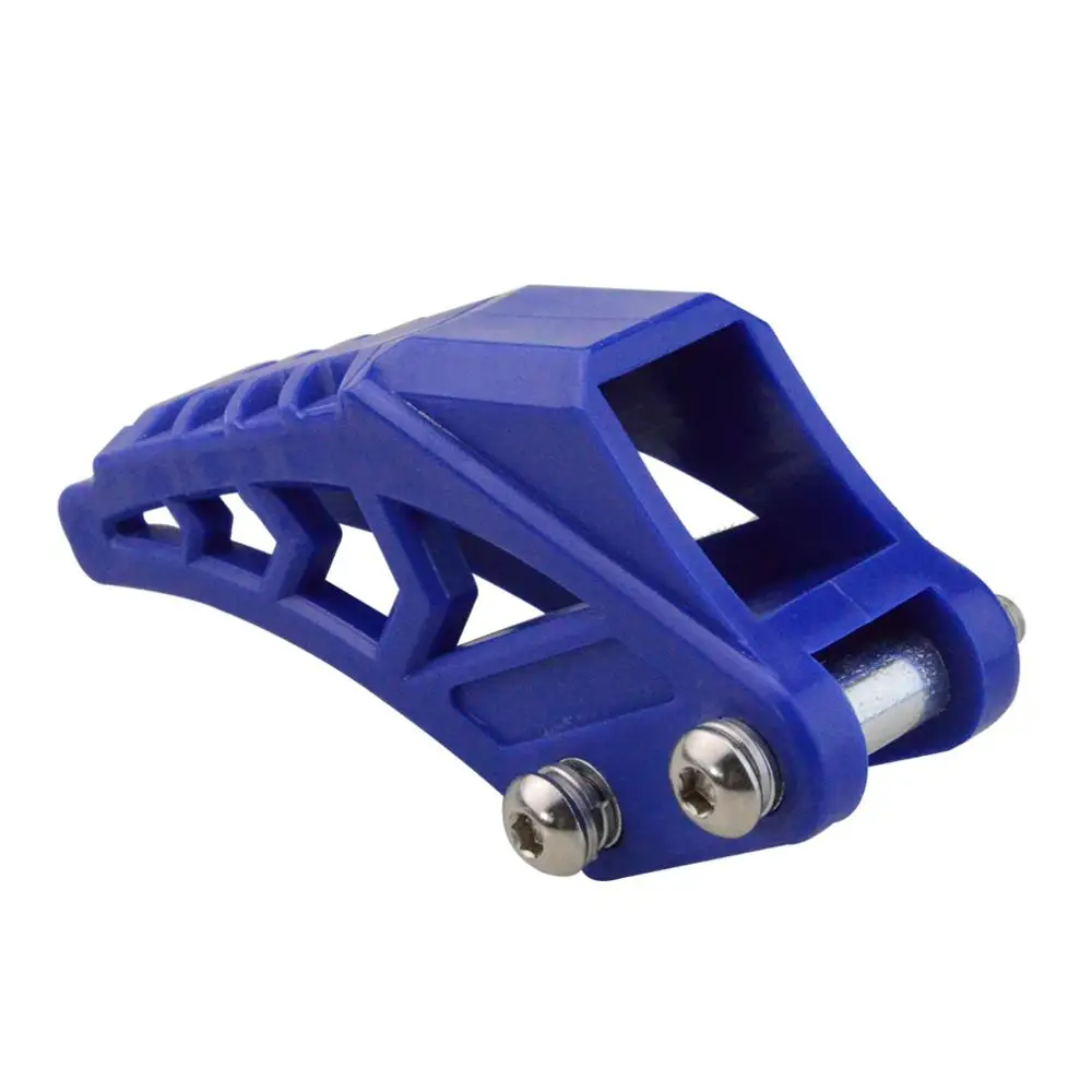 GOOFIT 420# 428# Chain Guide Chain Guard  Replacement For CRF 250 R EXC CRF BSE Bosuer Dirt Bike Pit Bike Blue