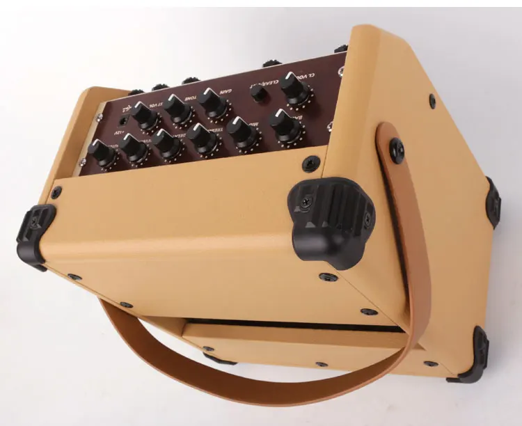 10 Вт ватт перезаряжаемая батарея bluetooth электрическая акустическая гитара бас усилитель Ампер