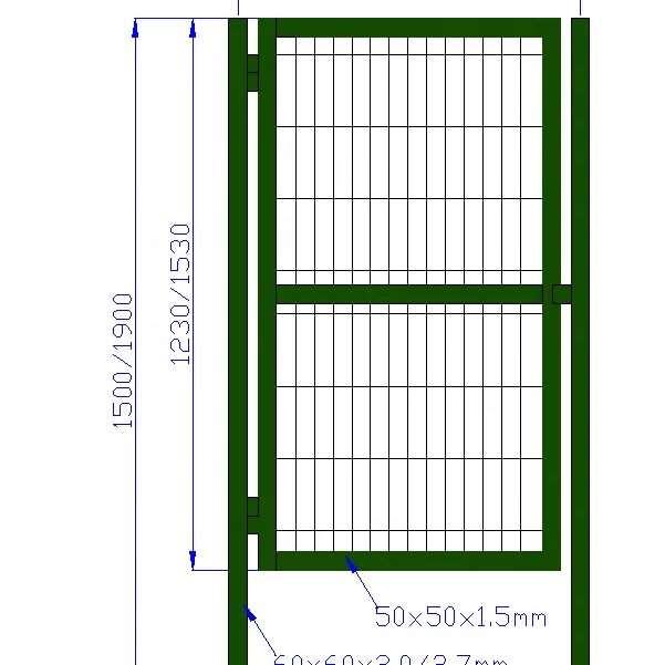 Galvanized Fences For Sale Philippines Spear Top Galvanized Steel Fence Panel with gate