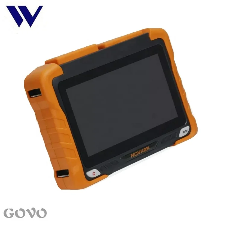 NOVKER 7-дюймовый сенсорный волоконный рефлектометр с NK6200-PT2 фильтром PON OTDR 1310/1550/1625 нм 40/38/38 дБ для тестирования сплиттера