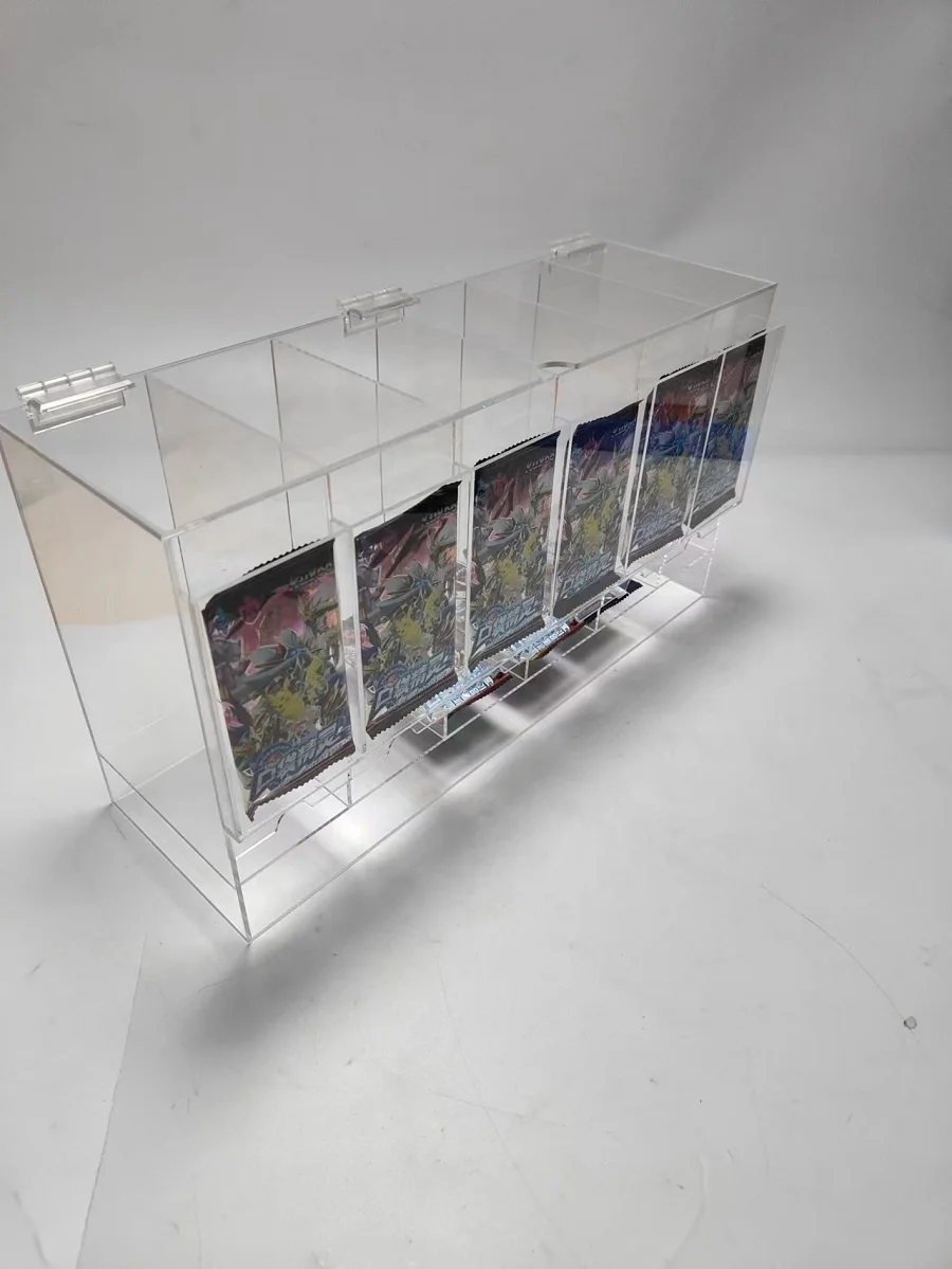 Custom Pokemon Booster Pack Acrylic Case Booster Pack Acrylic Case Acrylic Booster Pack Case