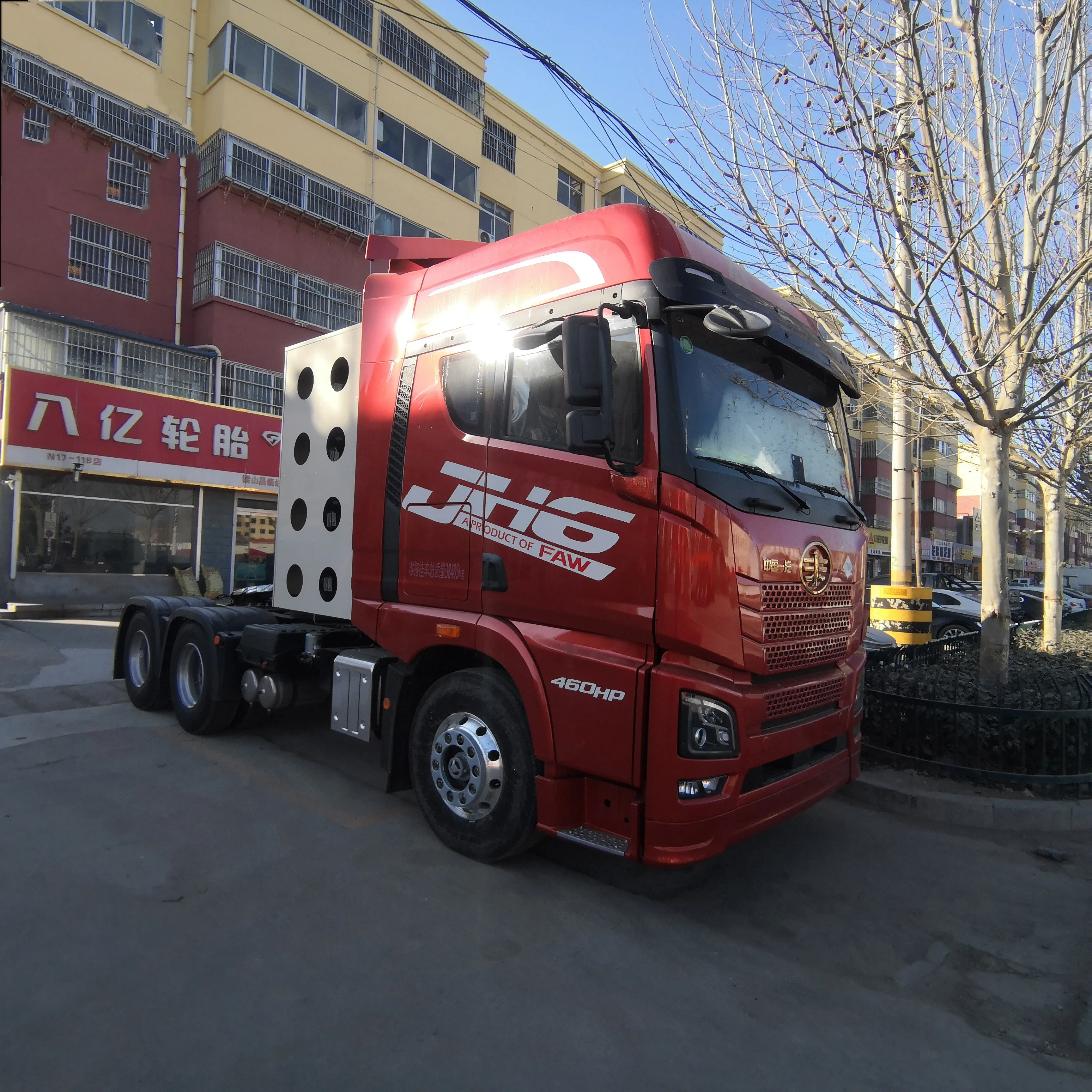 FAW JH6 CNG Tractor Truck Jiefang 6x4 Drive Wheel Automatic Transmission Euro 5 Euro 6 Directly Sold Chinese Factory Uzbekistan