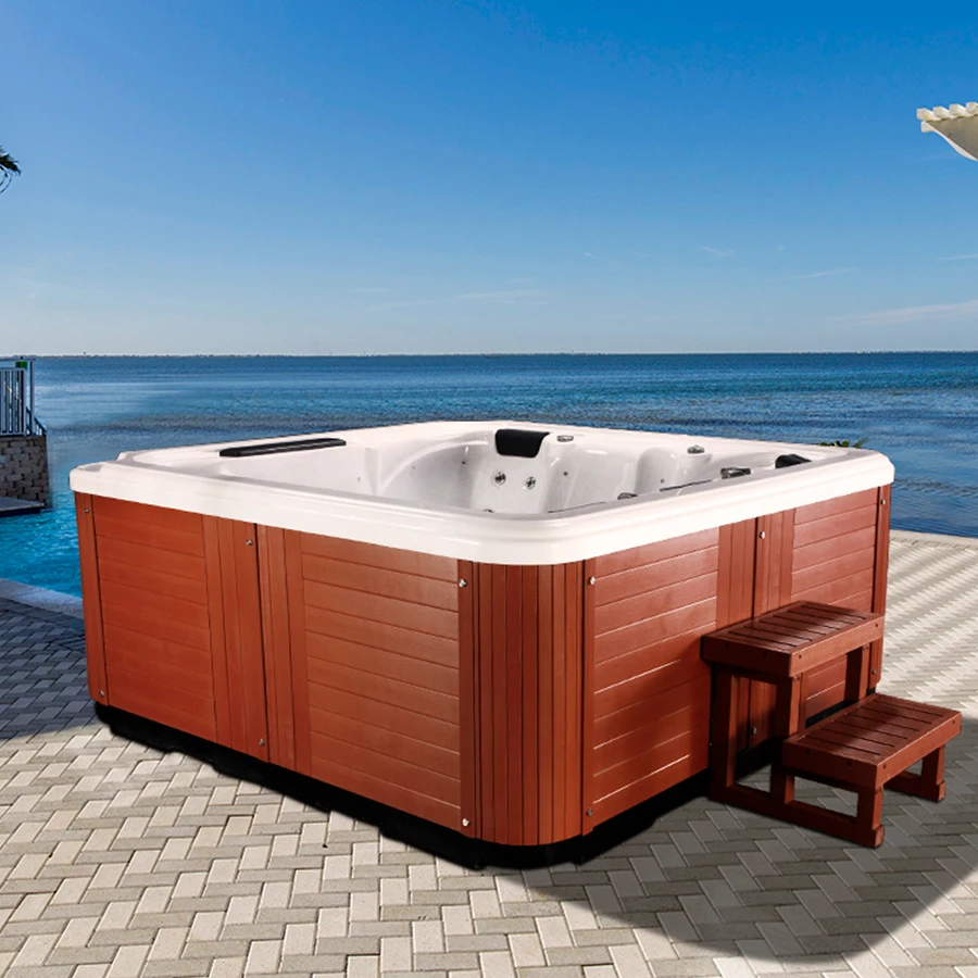 Acrylic Spa Tubs 5 People Adults Swimming Pool High Quality 5 Person Freestanding Bathtub Outdoor Hydro Spa Hot Tub