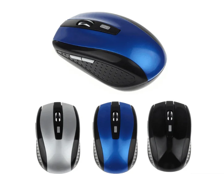 High Quality 2.4GHz 7500 Wireless Computer Mouse With Side Keys Wireless Gaming Mouse with Nano Receiver for Laptop PC Computer