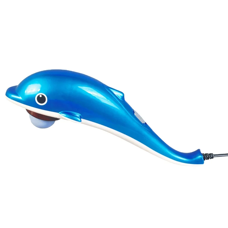 Electrical handle dolphin massager Household Multifunctional Vibration thrive handy body massager