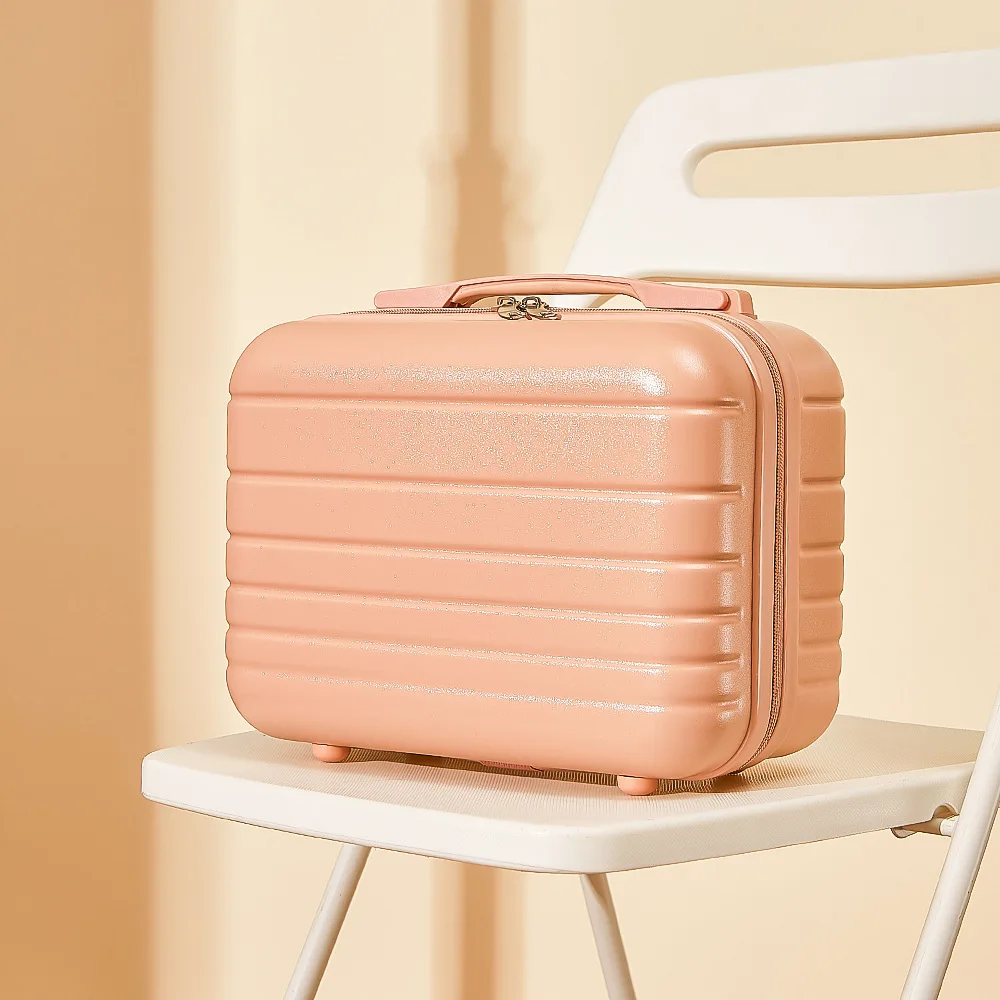 Custom Extra Large Light Weight Business School 12 14 Inch Multifunction Pc Lady Travel Suitcase Luggage Makeup Case