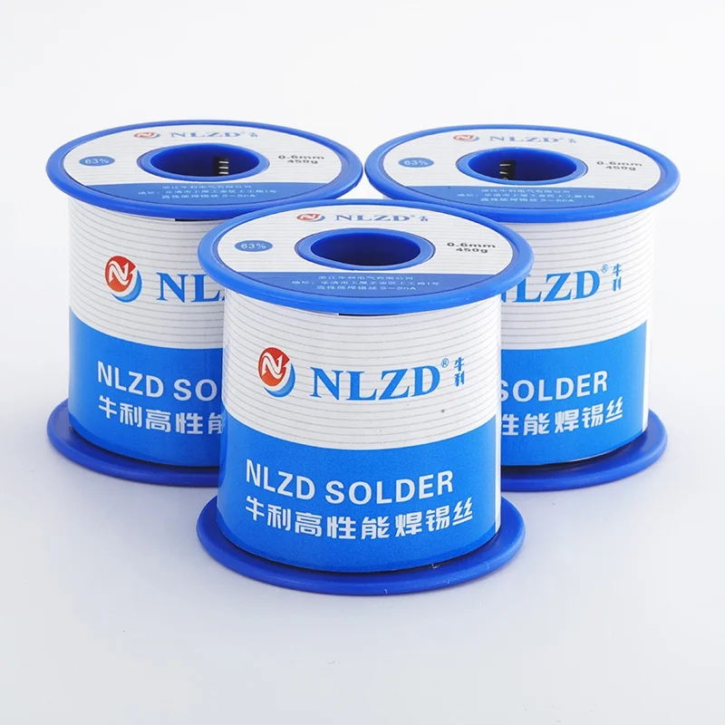 0.6/0.8/1/1.2/1.5/2.0mm 63/37 FLUX 2.0% 50g/100g Tin Lead Tin Wire Melt Rosin Core Solder Soldering Wire Roll